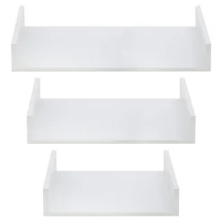 Półki| Komplet 3 półek TRIO biały