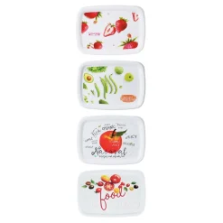 Komplet 3 pojemników do żywności 0,3 l MIX