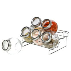 Młynki I Przyprawniki|Prima Cucina Komplet 6 pojemników na stojaku 200 ml