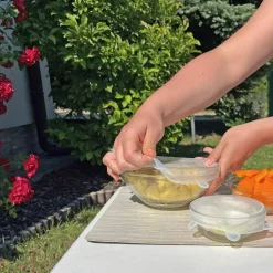 Garnki, Patelnie I Pokrywki|inny Komplet 6 pokrywek białych SILCO