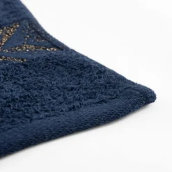 Ręczniki|Ręczniki|Eurofirany Komplet 2 ręczników biały/granatowy GLOW