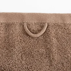 Eurofirany Komplet 2 ręczników kremowy/beżowy BLINK