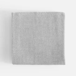 inny Komplet 2 ręczników kuchennych jasnoszare 40x60 cm