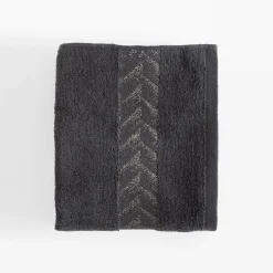 Ręczniki|Ręczniki|Eurofirany Komplet 2 ręczników srebrny/stalowy GLOW 50x90 cm