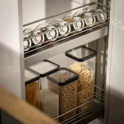 Komplet 3 słoiczków szklanych na przyprawy 200 ml