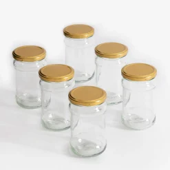 Pojemniki Na Żywność|inny Komplet 6 słoików z zakrętkami 315 ml