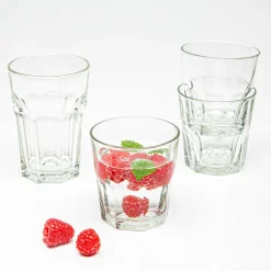 Komplet 12 szklanek 250 ml + 360 ml