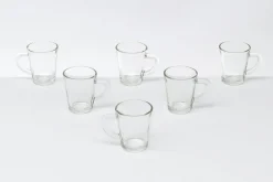 Komplet 6 szklanek do espresso 70 ml