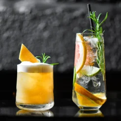 Krosno Komplet 4 szklanek do zimnych napojów SHAKE N°4 WHISKY SOUR 280 ml