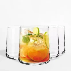 Krosno Komplet 4 szklanek do zimnych napojów SHAKE N°4 WHISKY SOUR 280 ml
