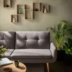 Półki|inny Komplet 3 szt. półek ściennych prostokątnych