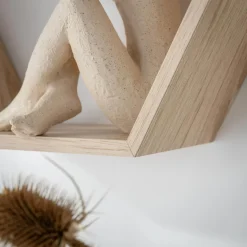 Półki|inny Komplet 3 szt. półek ściennych geometrycznych