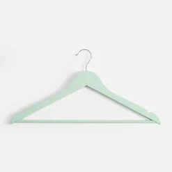 Wieszaki, Półki Tekstylne, Organizery|inny Komplet 4 wieszaków drewnianych zielone