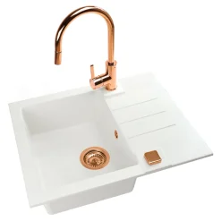 Alveus Komplet - zlewozmywak CANTO 30 ROYAL z baterią QUEEN