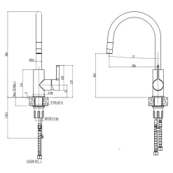 Alveus Komplet - zlewozmywak CANTO 30 ROYAL z baterią QUEEN