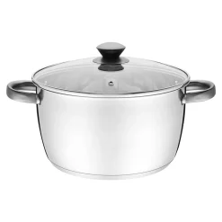 Garnki, Patelnie I Pokrywki| Komplet garnków ze stali nierdzewnej DAILY 8 elementów