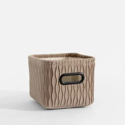 Pudełka I Pojemniki Do Przechowywania|Koszyki Dekoracyjne|inny Komplet koszy do przechowywania beżowy, 3 sztuki