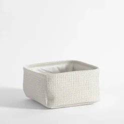 Pudełka I Pojemniki Do Przechowywania|Koszyki Dekoracyjne|inny Komplet koszy do przechowywania biały, 3 sztuki