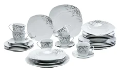 Serwisy Kawowe|Serwisy Obiadowe|Prima Cucina Komplet obiadowo-kawowy LIVIO, 30 elementów