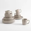 Serwisy Kawowe|Serwisy Obiadowe|inny Komplet obiadowo-kawowy szary MATTEO, 16 elementów