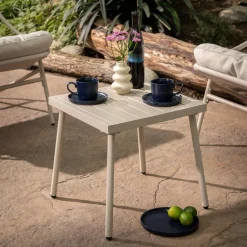 inny Komplet ogrodowy beżowy LEVTI