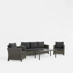 Meble Ogrodowe|Meble Ogrodowe|inny Komplet ogrodowy SELLINI szary
