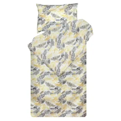 Pościele| Komplet pościeli bawełnianej ZŁOTE LIŚCIE 140x200 cm