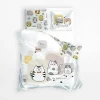 Pościel Dla Dzieci|Pościele|Faro Komplet pościeli bawełnianej SPOKO SPANKO kotki 160x200 cm