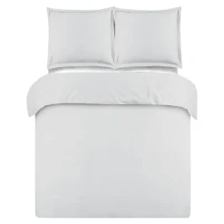 Komplet pościeli bawełnianej biała WELLIS 220x200 cm