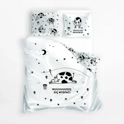Pościel Dla Dzieci|Pościele|Faro Komplet pościeli bawełnianej SPOKO SPANKO krowa 160x200 cm