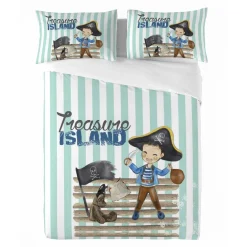 Dzieci Estetica Komplet pościeli BOBO PIRAT 160x200 cm