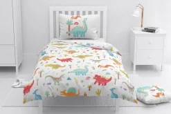 Pościel Dla Dzieci|Pościele| Komplet pościeli DINOS 140x200 cm