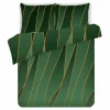 Pościele|Estetica Komplet pościeli satynowej butelkowa zieleń ARGONGREEN 220x200 cm