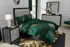 Faro Komplet pościeli z satyny bawełnianej MINERALS 160x200 cm