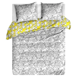 Dzieci Komplet pościeli z satyny bawełnianej LOONEY TUNES TWEETY 160x200 cm