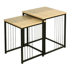 inny Komplet stolików ze wzorem FIORDE