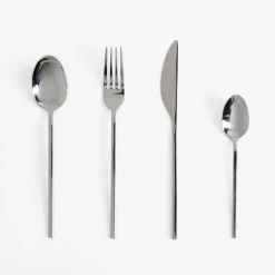 inny Komplet sztućców srebrne SLIM 24 el.