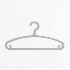 Wieszaki, Półki Tekstylne, Organizery|inny Komplet wieszaków dziecięcych szarych 6 szt.