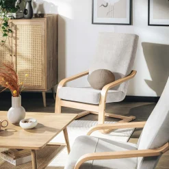 Komplety Wypoczynkowe| Komplet wypoczynkowy jasnoszary BAKU