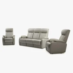 Komplety Wypoczynkowe| Komplet wypoczynkowy ROSSO z funkcją relaks