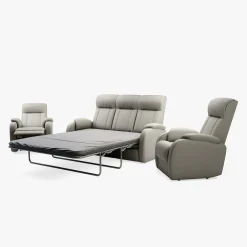 Komplety Wypoczynkowe| Komplet wypoczynkowy ROSSO z funkcją relaks