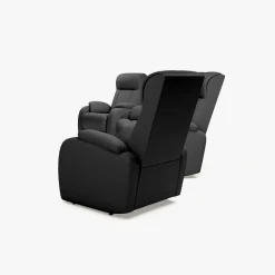 Komplety Wypoczynkowe| Komplet wypoczynkowy z funkcją relaks antracyt ROSSO