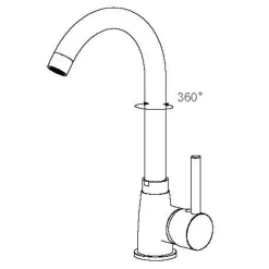 Alveus Komplet zlewozmywak FLEX 30 z baterią VIOLLA