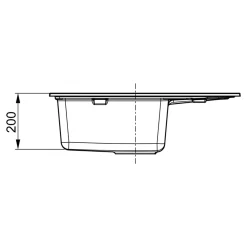 Zlewozmywaki|Alveus Komplet zlewozmywak granitowy czarny ORLANDO 40 z baterią
