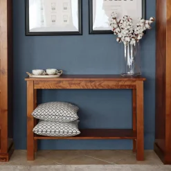 inny Konsola z litego drewna PAOLA brzoza koniakowa