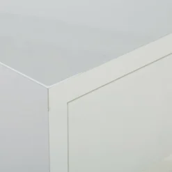 Toaletki I Konsole|inny Konsola z szufladą ESPRESSO biały połysk