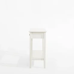 Konsola z szufladami biała SABINO