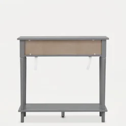 Toaletki I Konsole|inny Konsola z szufladami szara FRISTAL