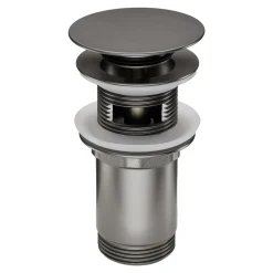 Umywalki I Baterie|Umywalki I Baterie|Deante Korek do umywalki bidetu uniwersalny CLICK-CLACK titanium NHC D10U