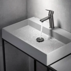 Umywalki I Baterie|Umywalki I Baterie|Deante Korek do umywalki bidetu uniwersalny CLICK-CLACK titanium NHC D10U